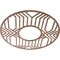 Ekena Millwork Empire Wood Fretwork Pierced Ceiling Medallion, Walnut, 32"OD x 11 3/4"ID x 3/8"T CMWP32X32X0375EPWA - alternate 5